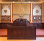 Philodemic Room in Healy Hall on Georgetown’s main campus in Washington, D.C.  (Photo: Copyright Colin Winterbottom for Smith Group)