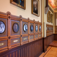 Philodemic Room in Healy Hall on Georgetown’s main campus in Washington, D.C.  (Photo: Copyright Colin Winterbottom for Smith Group)