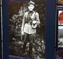 Exhibit panel with photo of Polish Home Army Lieutenant Anatol Radziwonik, alias Olech (Jane Robbins)