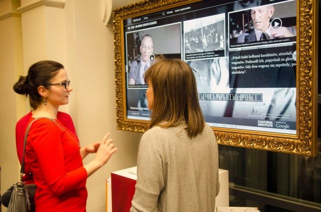 Dorota Szkodzińska, MHP; Agata Ners, Google - przed wystawą 