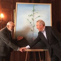 Dar dla Fundacji - przekazanie obrazu w Nowym Jorku