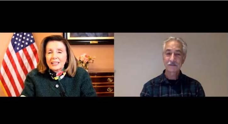 House Speaker Nancy Pelosi and David Strathairn, an Oscar-nominated actor who plays Karski in “Remember This,” were special guests at a virtual event, “Bearing Witness: The Legacy of Jan Karski.” 